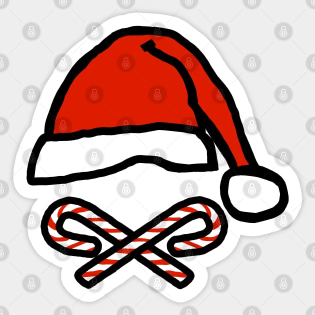Santa 2025 hat candy